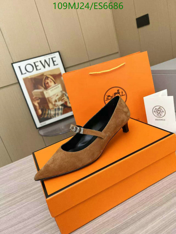 Hermes-Women Shoes Code: ES6686 $: 109USD