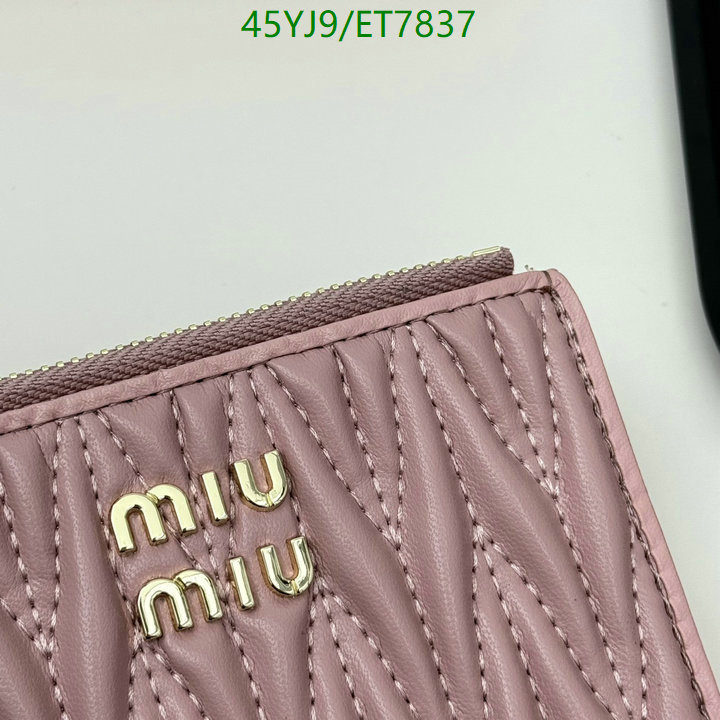 Miu Miu-Wallet-4A Quality Code: ET7837 $: 45USD