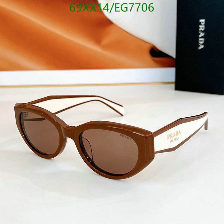 Prada-Glasses Code: EG7706 $: 69USD