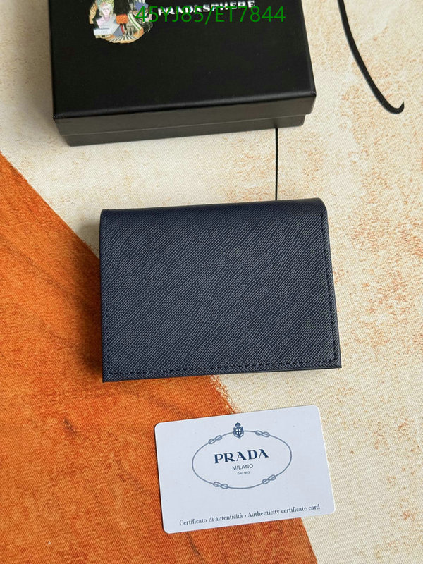 Prada-Wallet-4A Quality Code: ET7844 $: 45USD