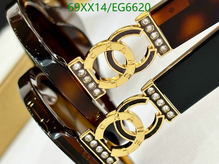 Chanel-Glasses Code: EG6620 $: 69USD