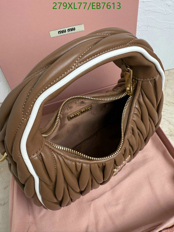 Miu Miu-Bag-Mirror Quality Code: EB7613 $: 279USD