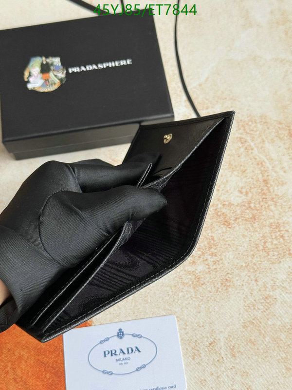 Prada-Wallet-4A Quality Code: ET7844 $: 45USD