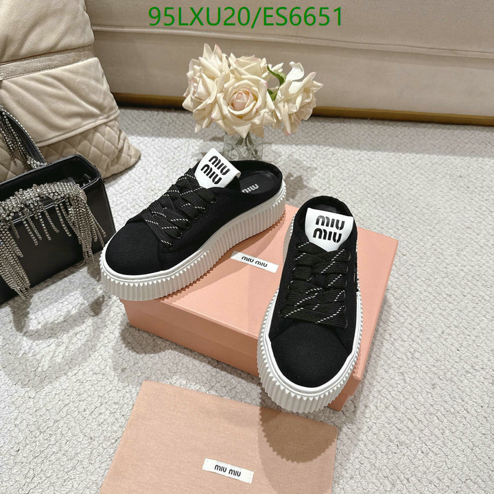 Miu Miu-Women Shoes Code: ES6651 $: 95USD