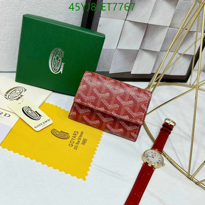 Goyard-Wallet-4A Quality Code: ET7767 $: 45USD