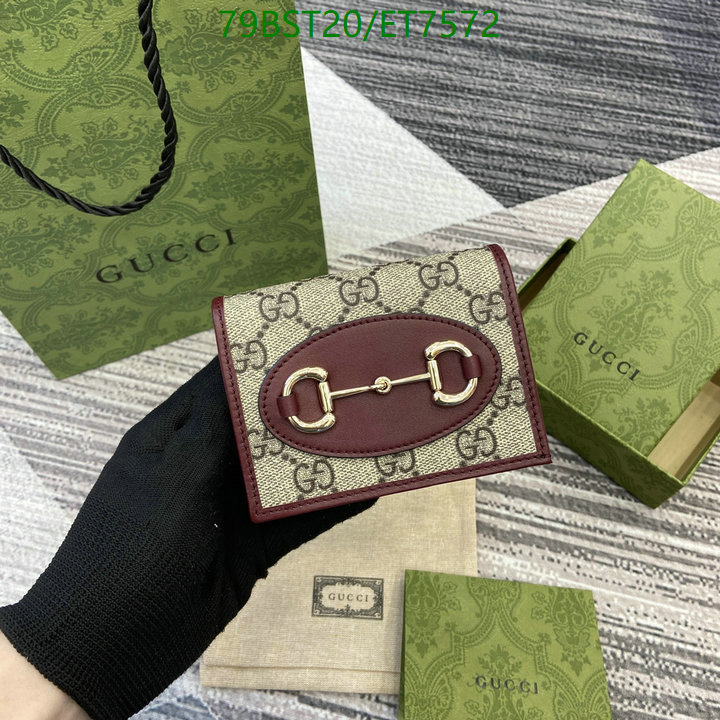 Gucci-Wallet Mirror Quality Code: ET7572 $: 79USD