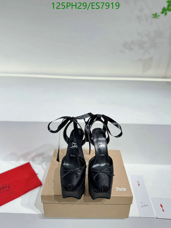 Christian Louboutin-Women Shoes Code: ES7919 $: 125USD