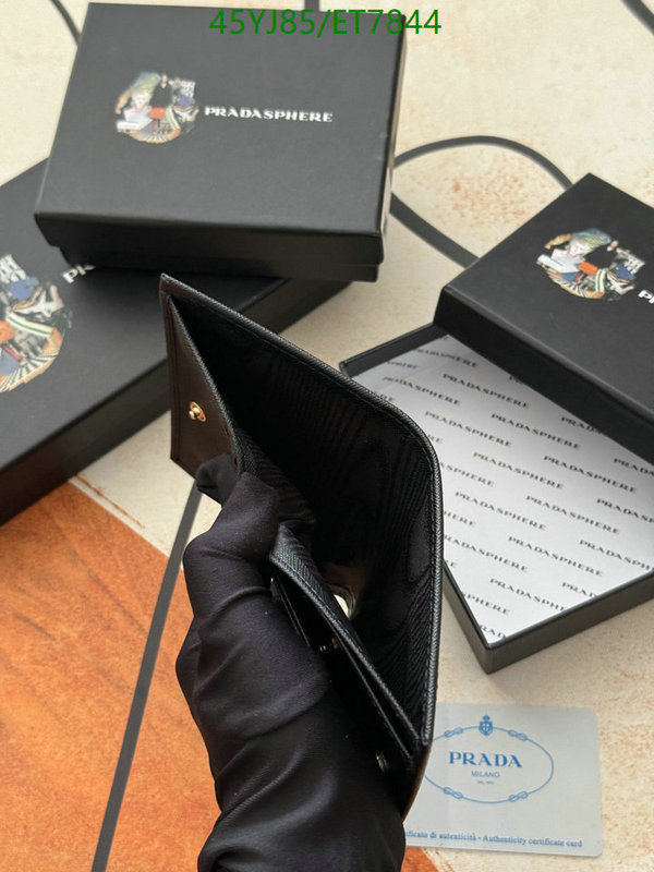 Prada-Wallet-4A Quality Code: ET7844 $: 45USD
