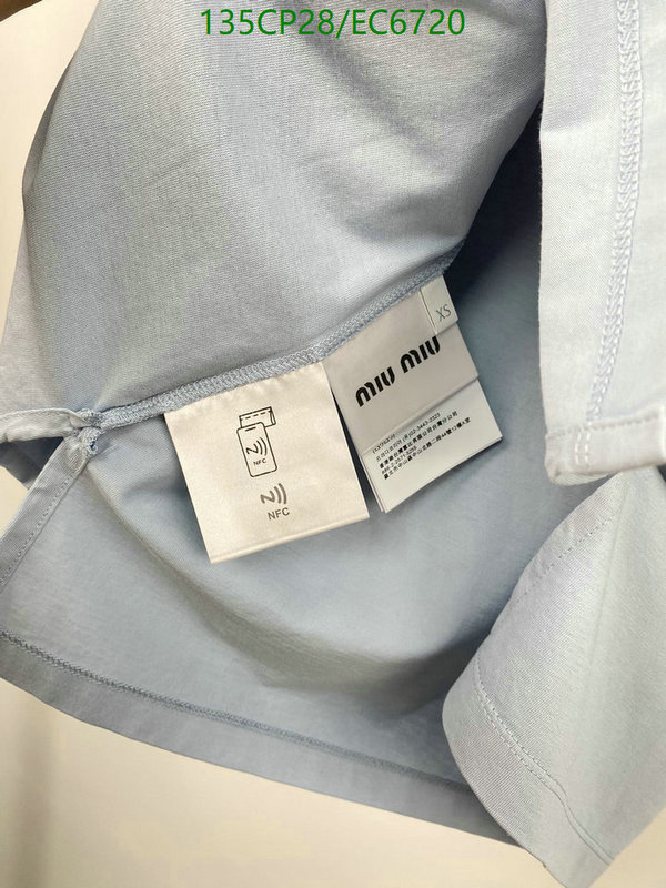 MIUMIU-Clothing Code: EC6720 $: 135USD