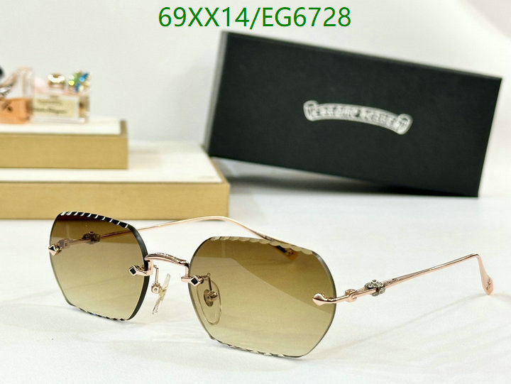 Chrome Hearts-Glasses Code: EG6728 $: 69USD