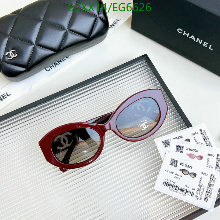 Chanel-Glasses Code: EG6626 $: 69USD