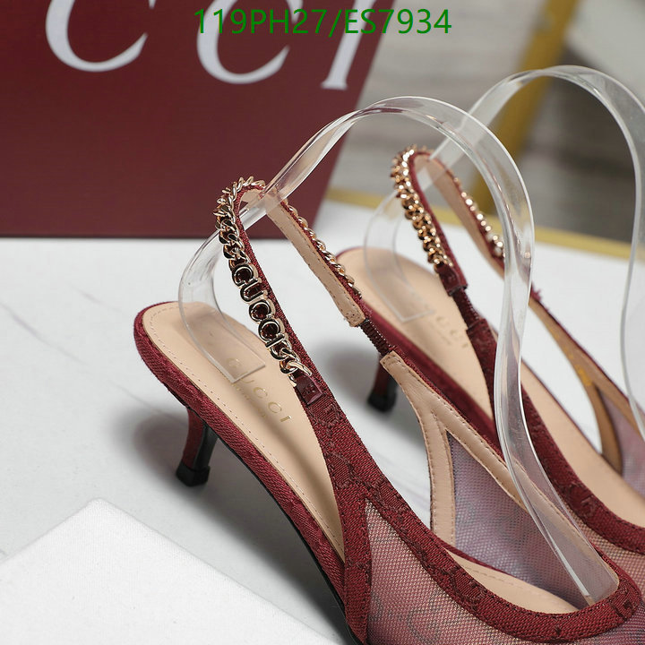 Gucci-Women Shoes Code: ES7934 $: 119USD