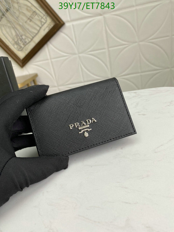 Prada-Wallet-4A Quality Code: ET7843 $: 39USD