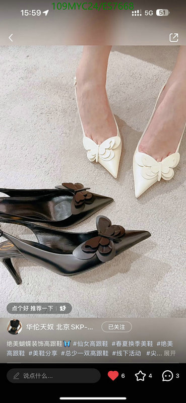 Valentino-Women Shoes Code: ES7668 $: 109USD
