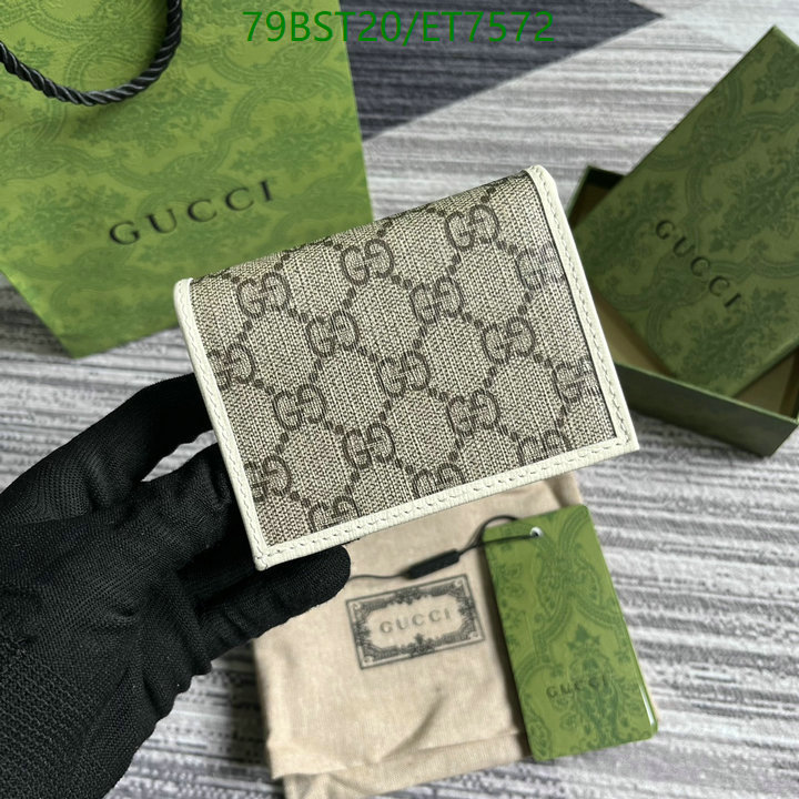 Gucci-Wallet Mirror Quality Code: ET7572 $: 79USD