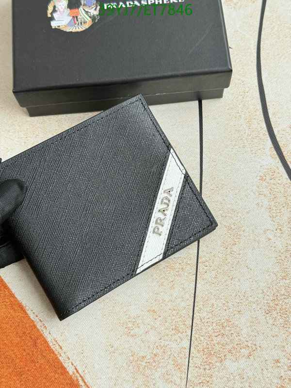 Prada-Wallet-4A Quality Code: ET7846 $: 39USD