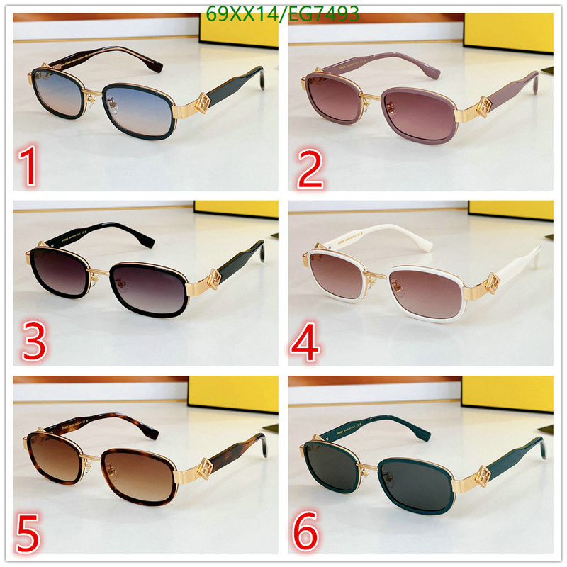 Fendi-Glasses Code: EG7493 $: 69USD