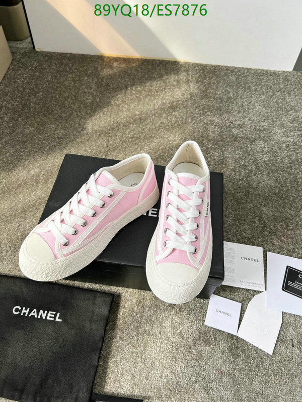 Chanel-Women Shoes Code: ES7876 $: 89USD