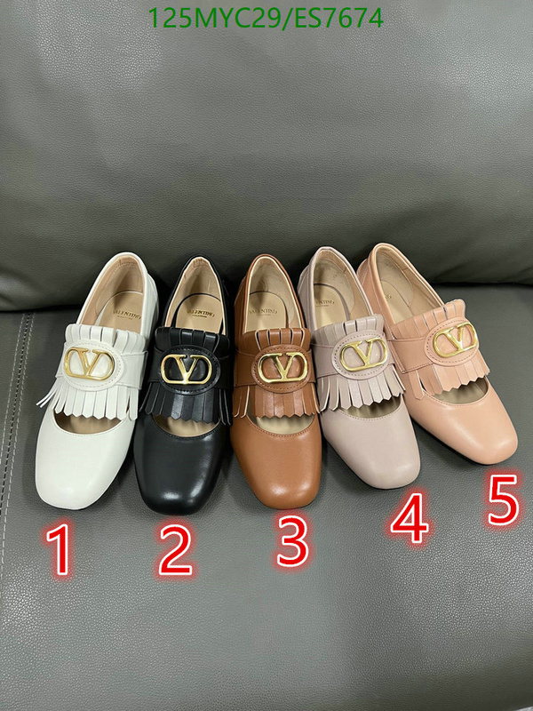 Valentino-Women Shoes Code: ES7674 $: 125USD