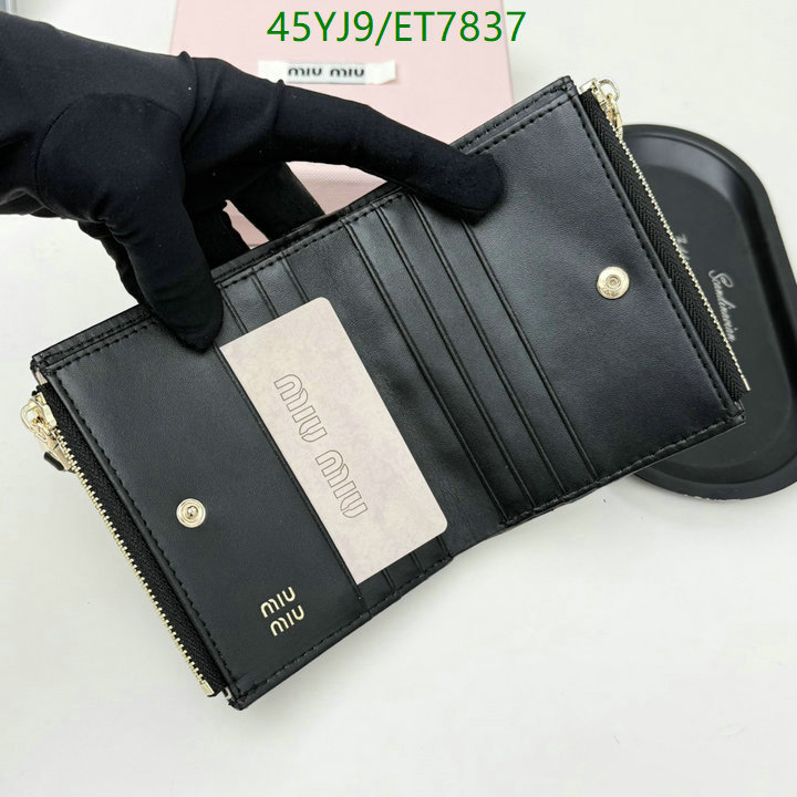 Miu Miu-Wallet-4A Quality Code: ET7837 $: 45USD