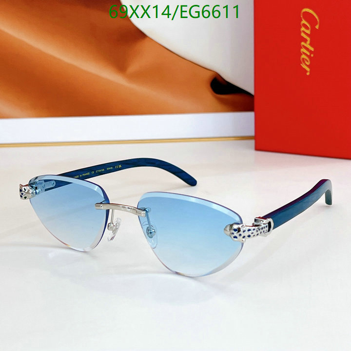 Cartier-Glasses Code: EG6611 $: 69USD