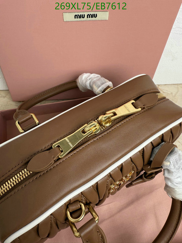 Miu Miu-Bag-Mirror Quality Code: EB7612 $: 269USD
