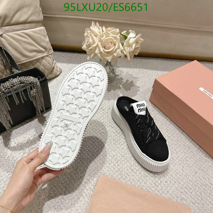 Miu Miu-Women Shoes Code: ES6651 $: 95USD