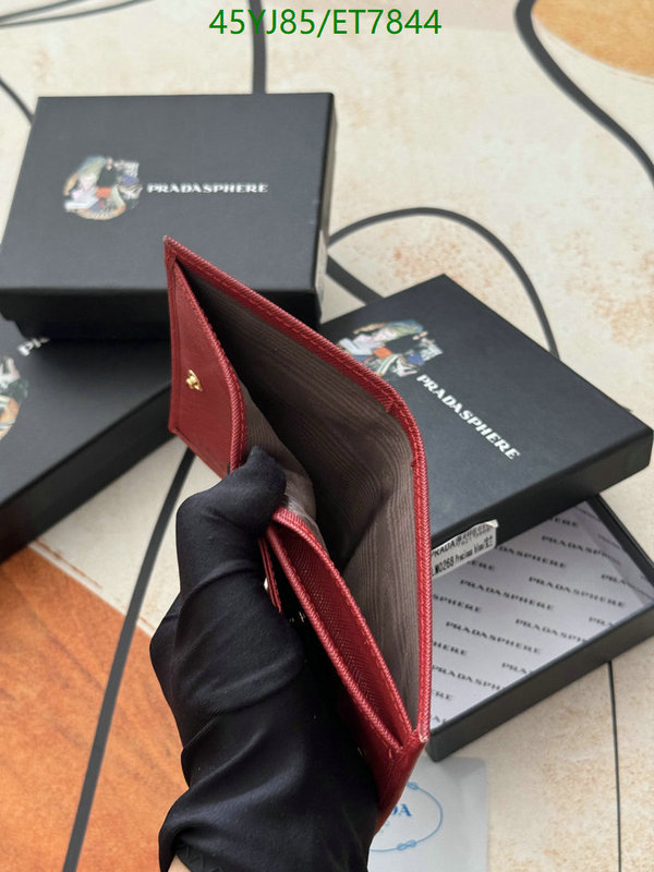 Prada-Wallet-4A Quality Code: ET7844 $: 45USD