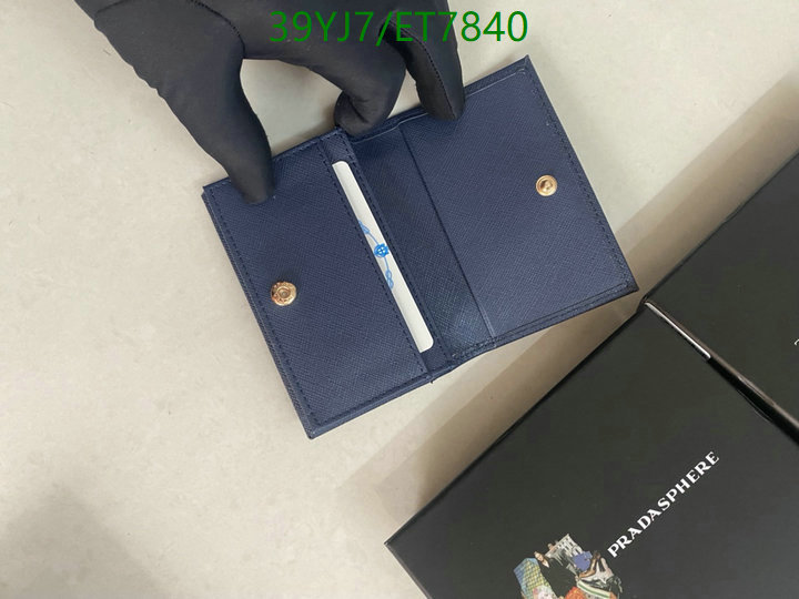 Prada-Wallet-4A Quality Code: ET7840 $: 39USD