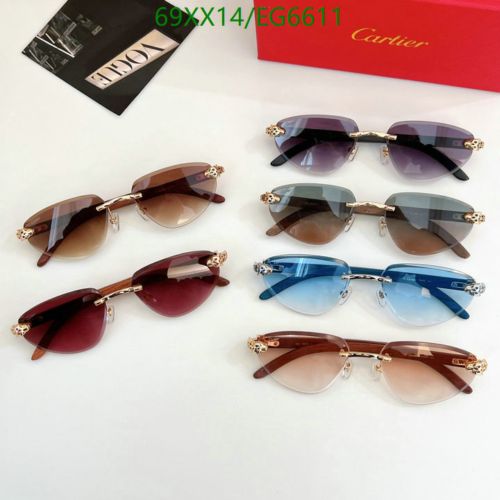 Cartier-Glasses Code: EG6611 $: 69USD