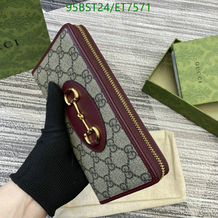 Gucci-Wallet Mirror Quality Code: ET7571 $: 95USD