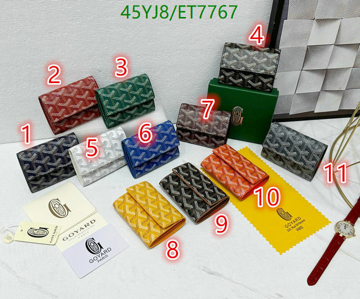 Goyard-Wallet-4A Quality Code: ET7767 $: 45USD