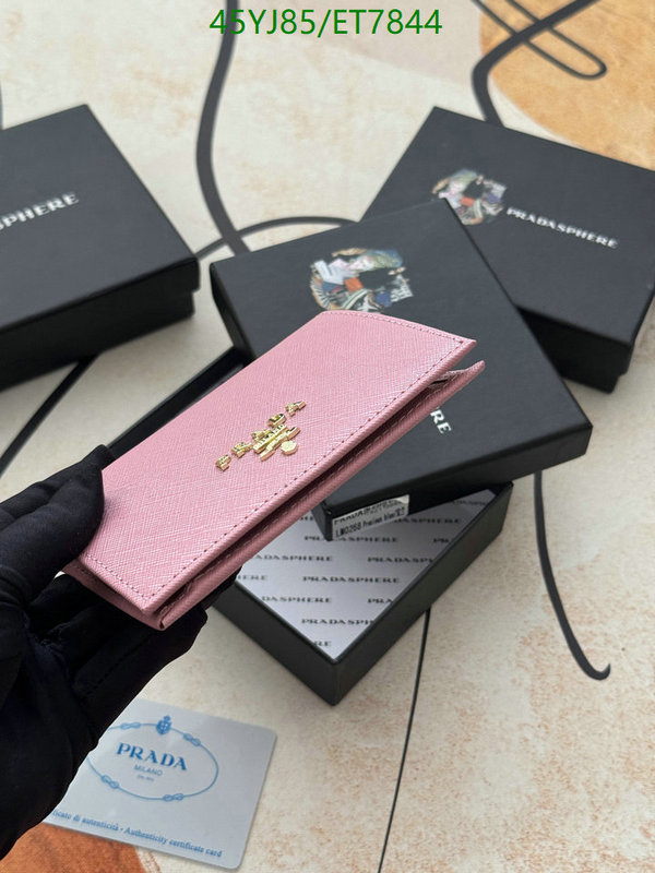 Prada-Wallet-4A Quality Code: ET7844 $: 45USD