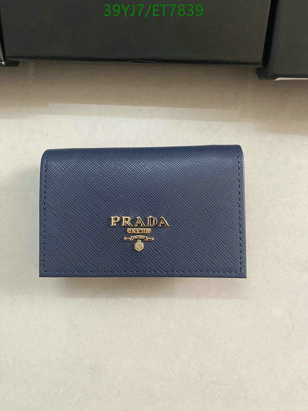 Prada-Wallet-4A Quality Code: ET7839 $: 39USD