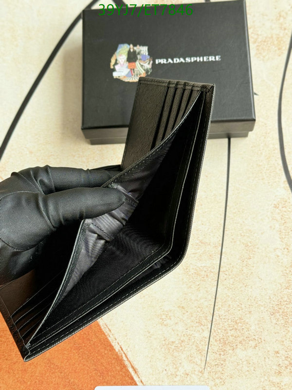 Prada-Wallet-4A Quality Code: ET7846 $: 39USD