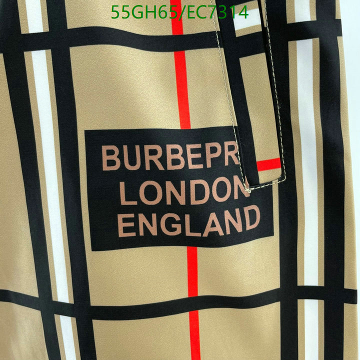 Burberry-Clothing Code: EC7314 $: 55USD