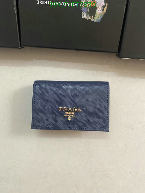 Prada-Wallet-4A Quality Code: ET7839 $: 39USD