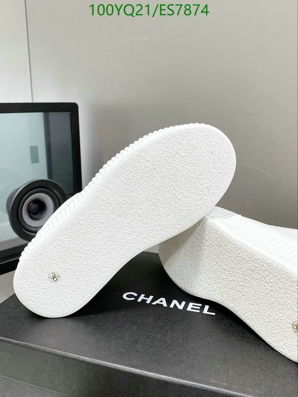 Chanel-Women Shoes Code: ES7874 $: 100USD