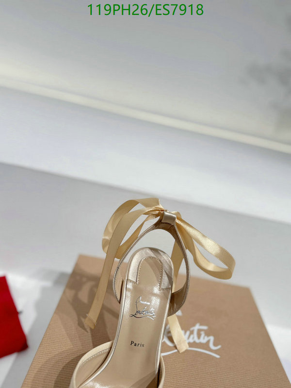 Christian Louboutin-Women Shoes Code: ES7918 $: 119USD