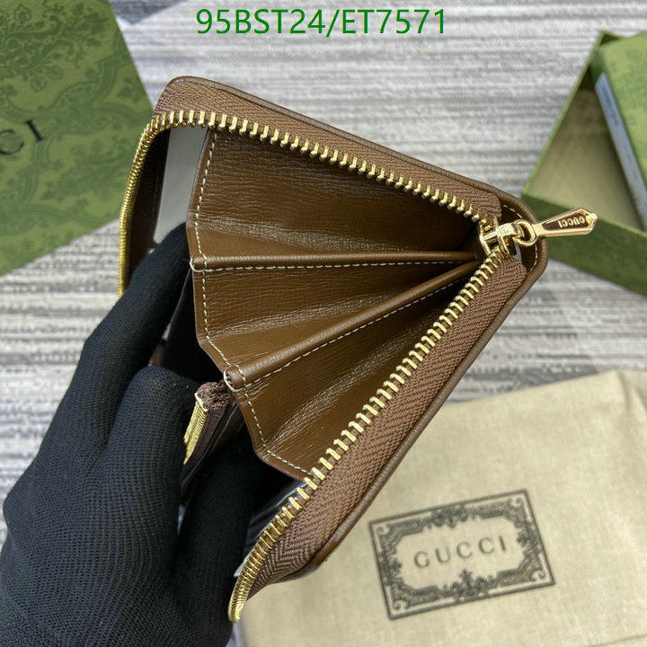 Gucci-Wallet Mirror Quality Code: ET7571 $: 95USD
