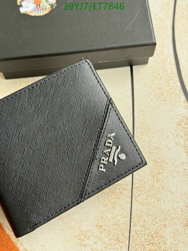 Prada-Wallet-4A Quality Code: ET7846 $: 39USD