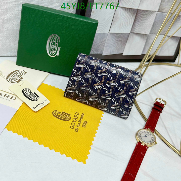 Goyard-Wallet-4A Quality Code: ET7767 $: 45USD