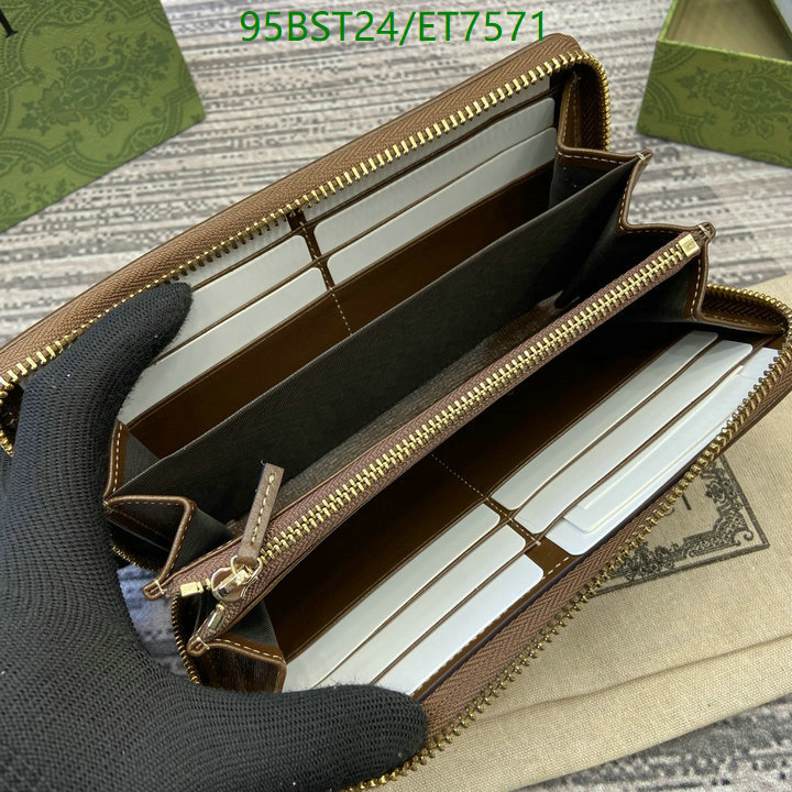 Gucci-Wallet Mirror Quality Code: ET7571 $: 95USD