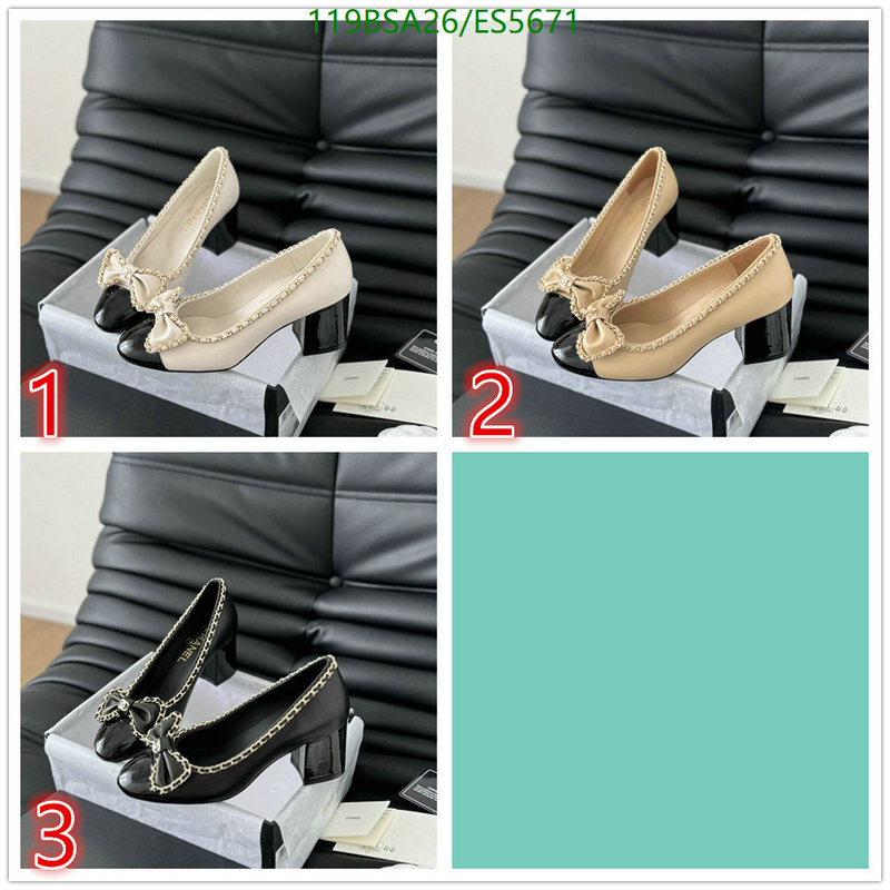 Chanel-Women Shoes Code: ES5671 $: 119USD