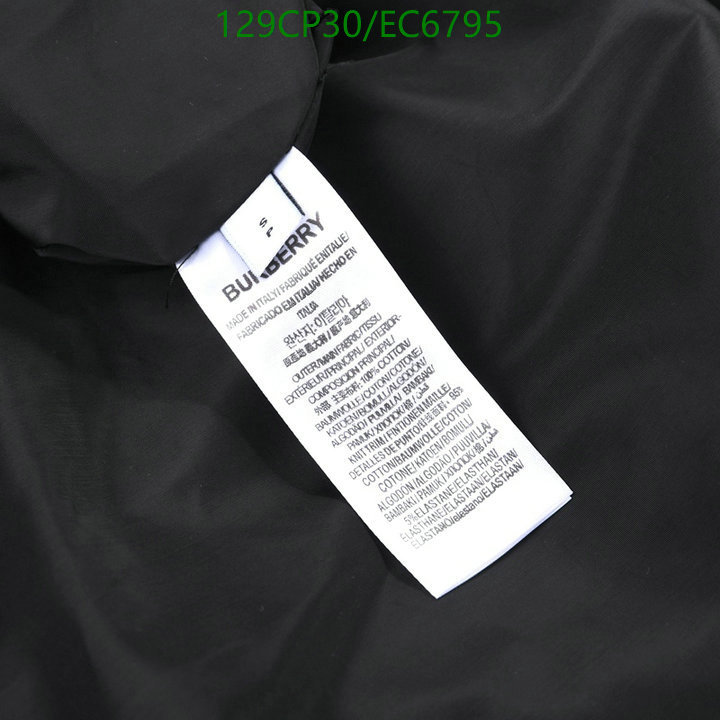 Burberry-Clothing Code: EC6795 $: 129USD