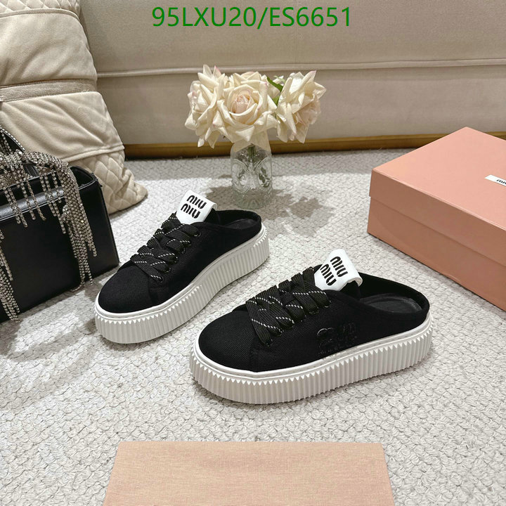 Miu Miu-Women Shoes Code: ES6651 $: 95USD