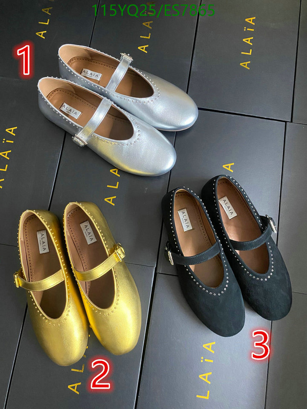 ALAIA-Women Shoes Code: ES7865 $: 115USD