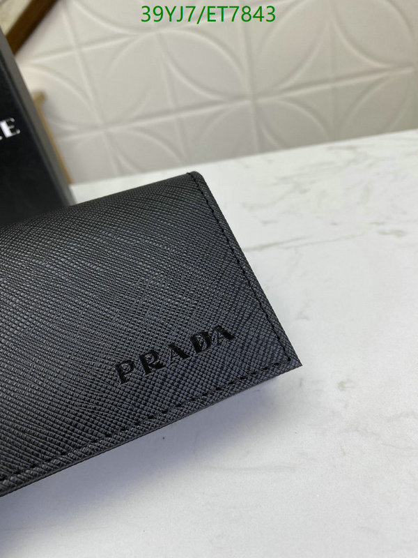 Prada-Wallet-4A Quality Code: ET7843 $: 39USD