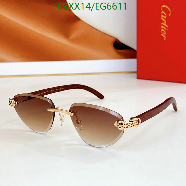 Cartier-Glasses Code: EG6611 $: 69USD