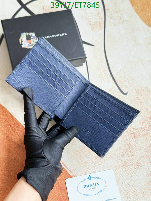 Prada-Wallet-4A Quality Code: ET7845 $: 39USD